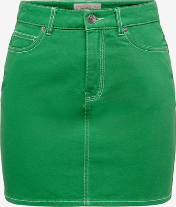 ONLY Spódnica 'VAYA' w kolorze zielony: przód