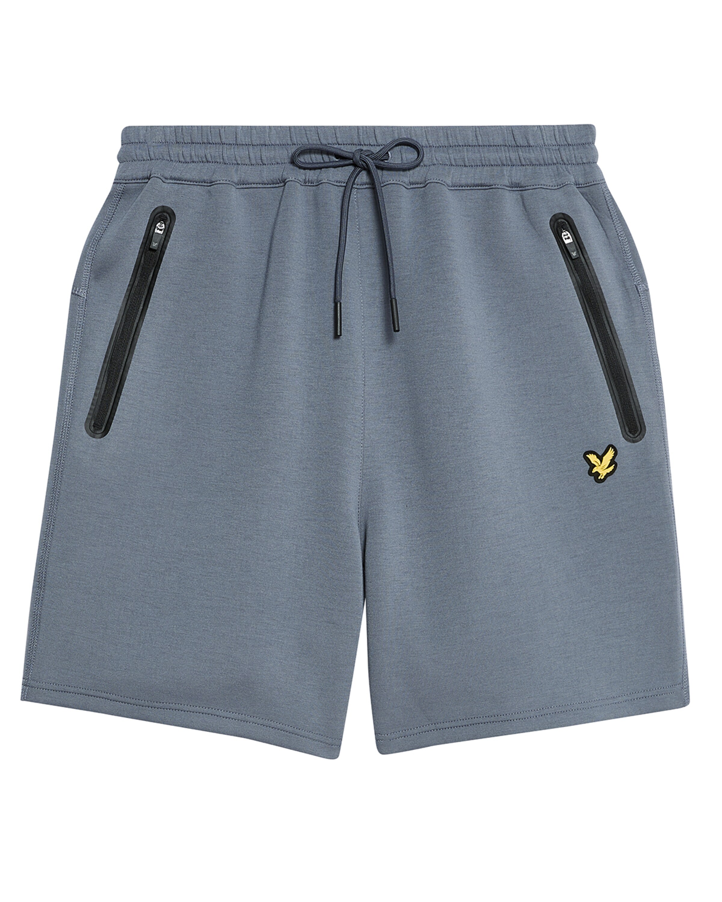 Lyle & Scott Regular Broek 'Neoprene' in Blauw: voorkant