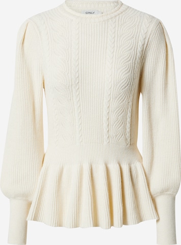 ONLY Pullover 'Katia' in Beige: predná strana