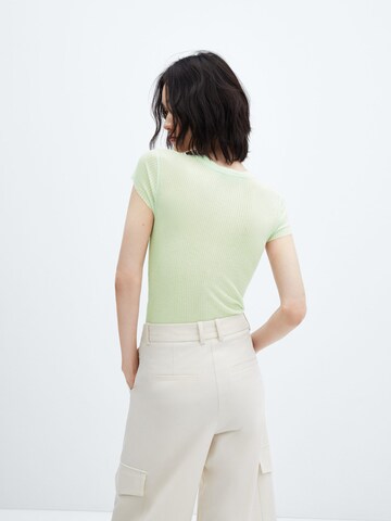 MANGO Shirt 'TILOS' in Groen