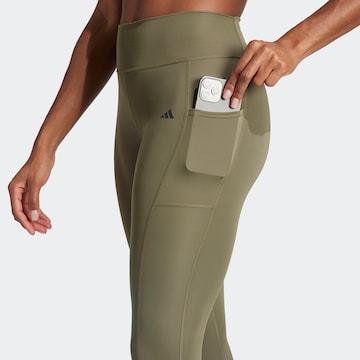 ADIDAS PERFORMANCE Скинни Спортивные штаны 'Optime' в Зеленый