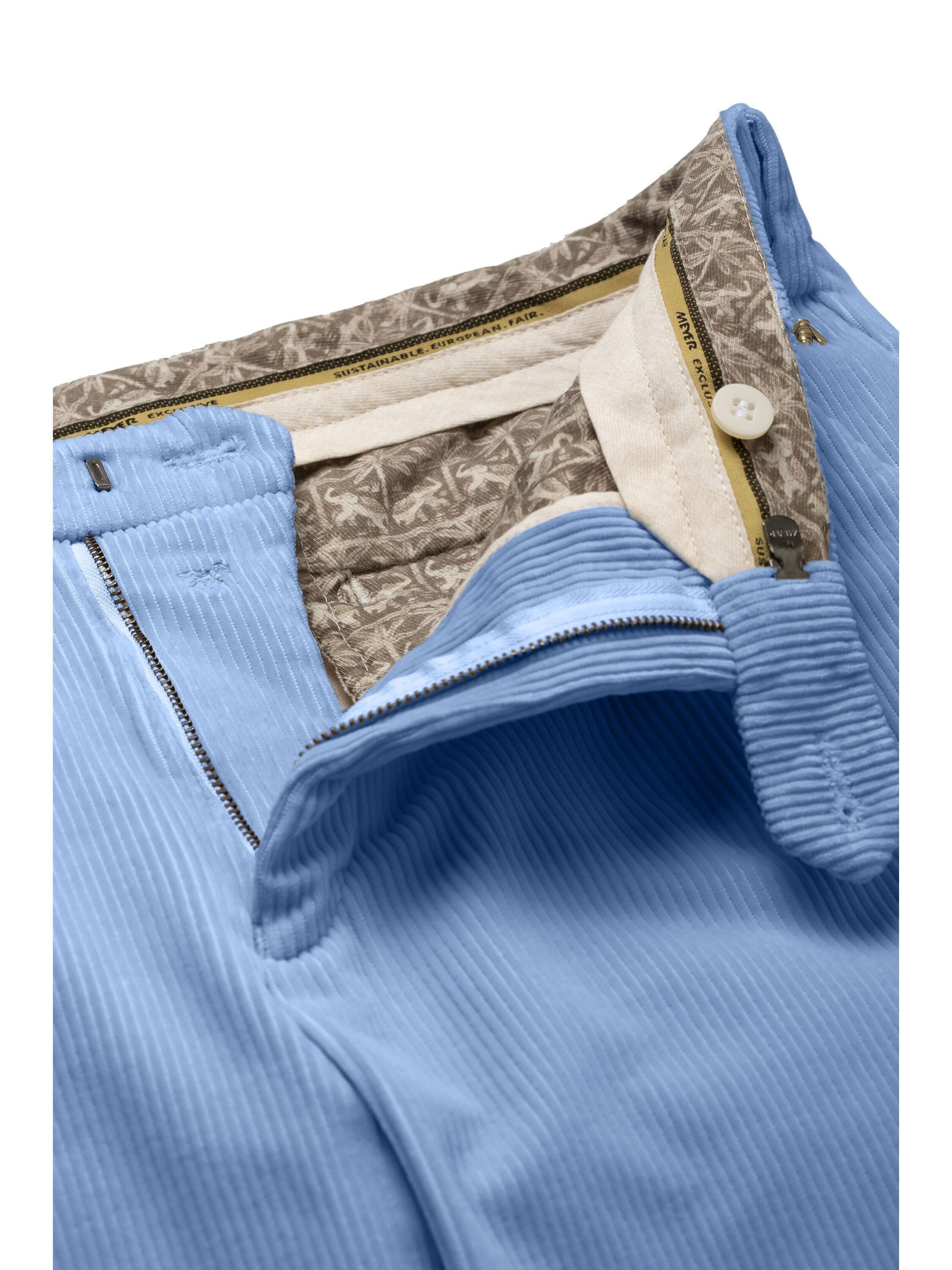 MEYER Regular Chino 'Rio 2-8619' in Blauw
