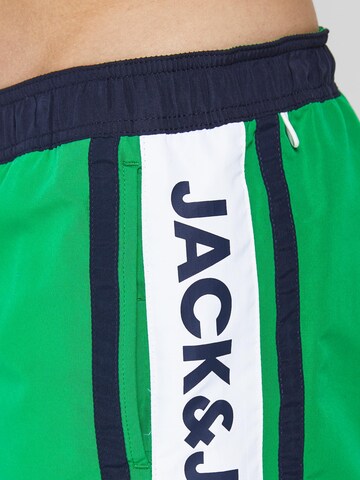 JACK & JONES Board Shorts 'Crete' in Green