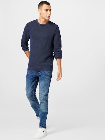 Coupe slim Jean 'Naoki' BLEND en bleu