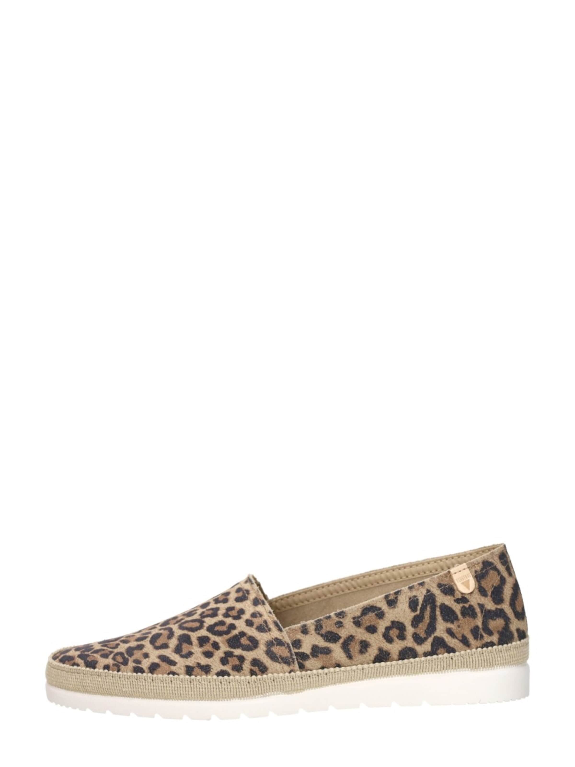 VERBENAS Instappers 'Noa' in Beige: voorkant
