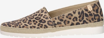 VERBENAS Instappers 'Noa' in Beige: voorkant