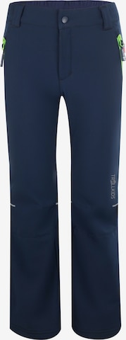 TROLLKIDS Athletic Pants in Blue: front