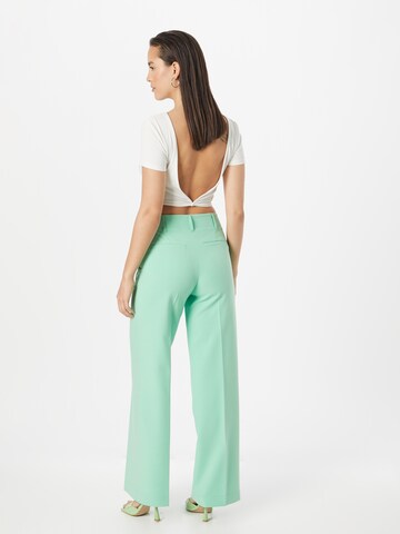 Summum Zvonové kalhoty Kalhoty s puky – zelená