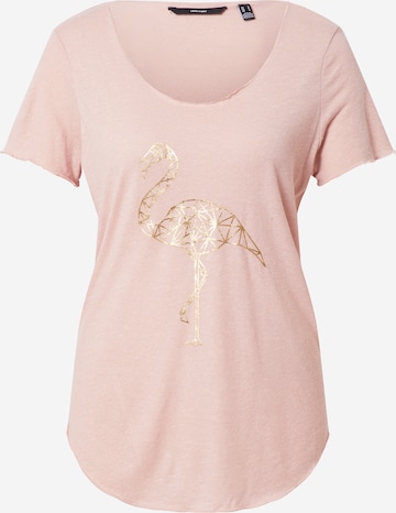 VERO MODA T-shirt 'LUA' i rosa: framsida