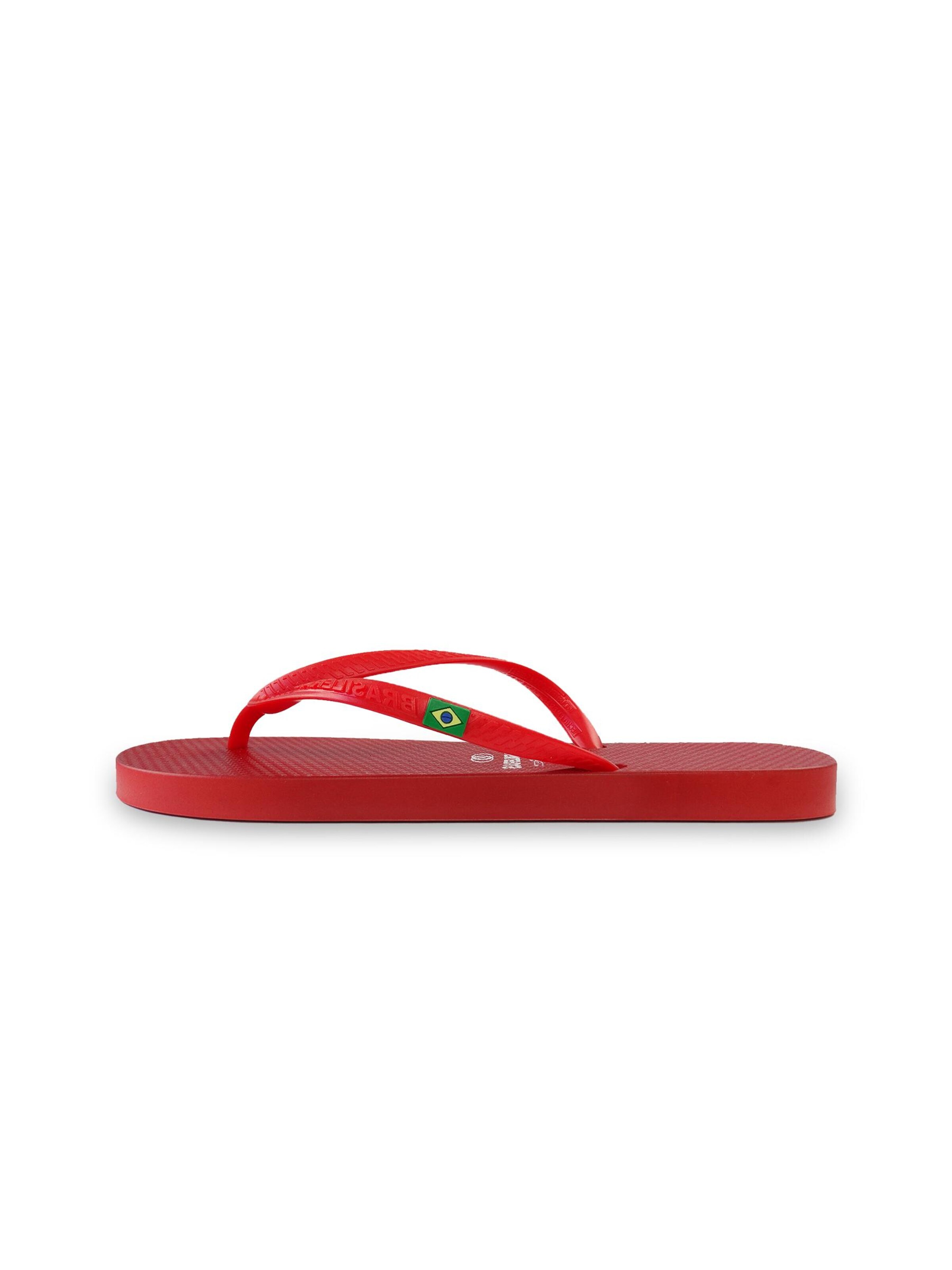 Brasileras Strand-/Badeschuh 'Classic Pearl W'‌‌‌‌‌‌‌‌ in Rot