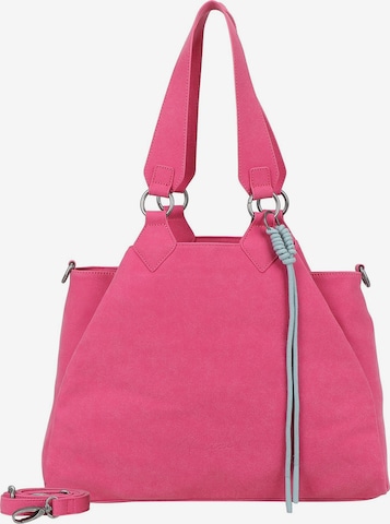 Fritzi aus Preußen Shopper 'Maia Suede' in Pink: front