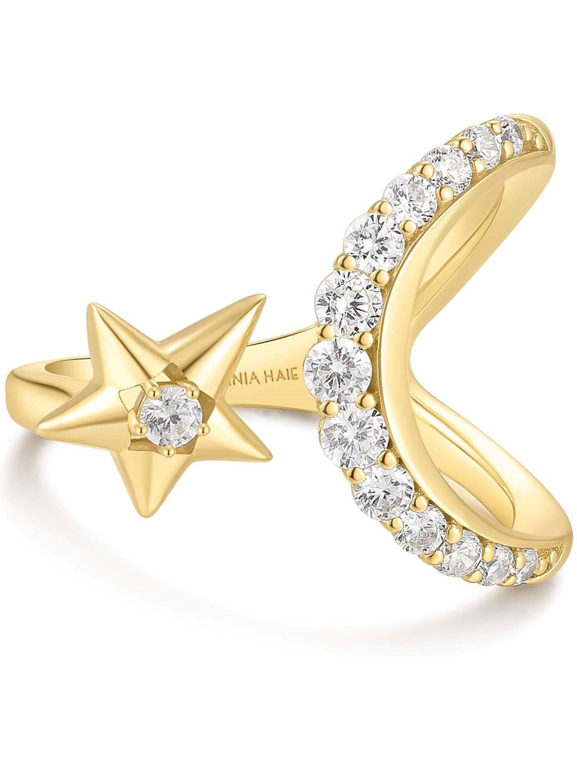 ANIA HAIE Ring in Gold: front