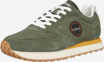 NAPAPIJRI Nizke superge 'NOVA' | zelena barva: sprednja stran