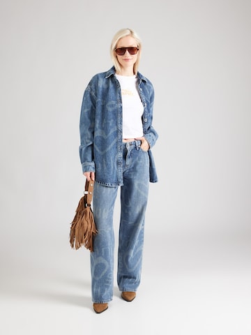 HUGO Póló 'Dichroma_B' - fehér