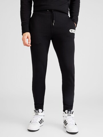 Slimfit Pantaloni sportivi 'N7-87' di AÉROPOSTALE in nero: frontale