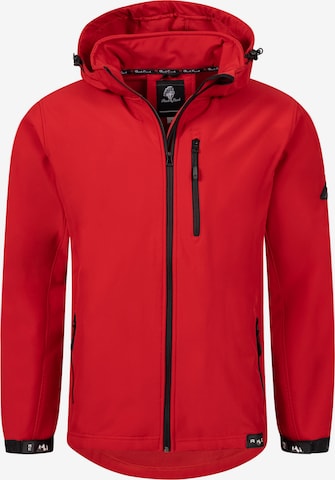 Rock Creek Outdoorjacke in Rot: predná strana