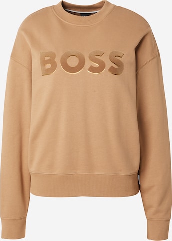 BOSS Black Sweatshirt 'Econa' i beige: forside