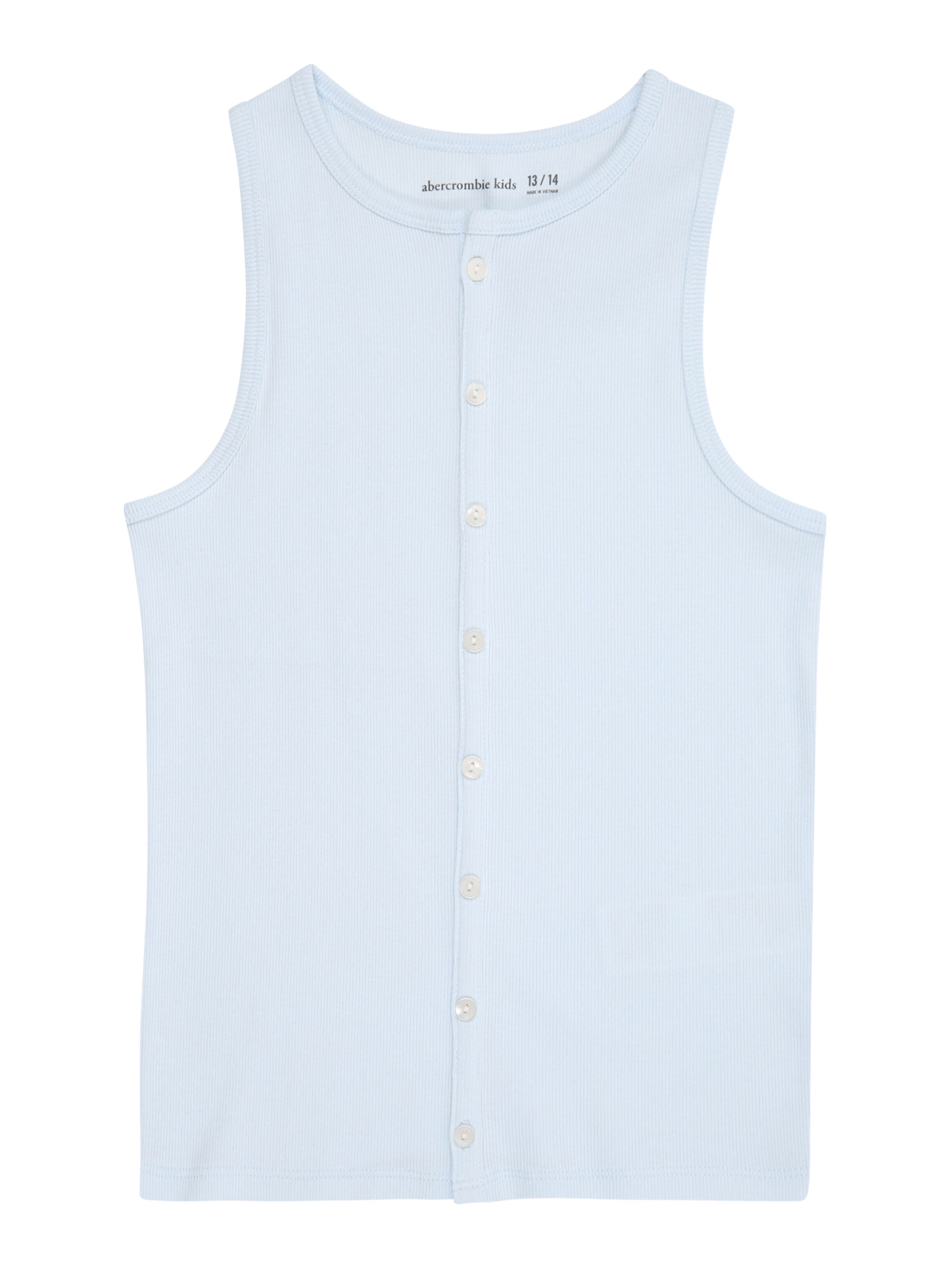 Abercrombie & Fitch Топ в синьо: отпред