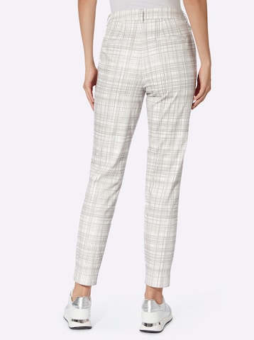 Regular Pantaloni de la heine pe alb