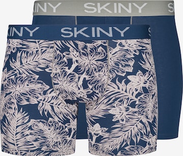 Skiny Boxershorts in Blauw: voorkant