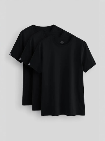 Tommy Life T-Shirt in Schwarz: Vorderseite