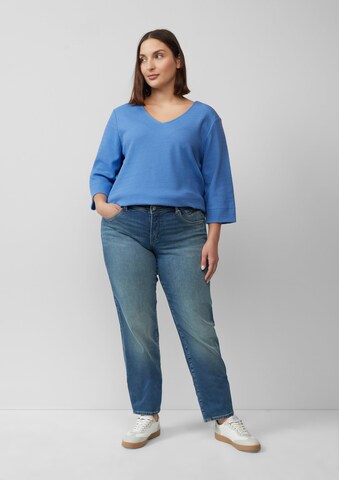 Sweat-shirt s.Oliver en bleu