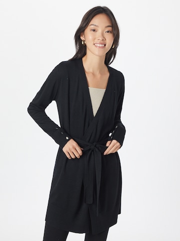 Dorothy Perkins Knit Cardigan in Black: front