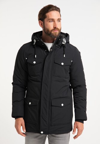 ICEBOUND Winter jacket in Black: front