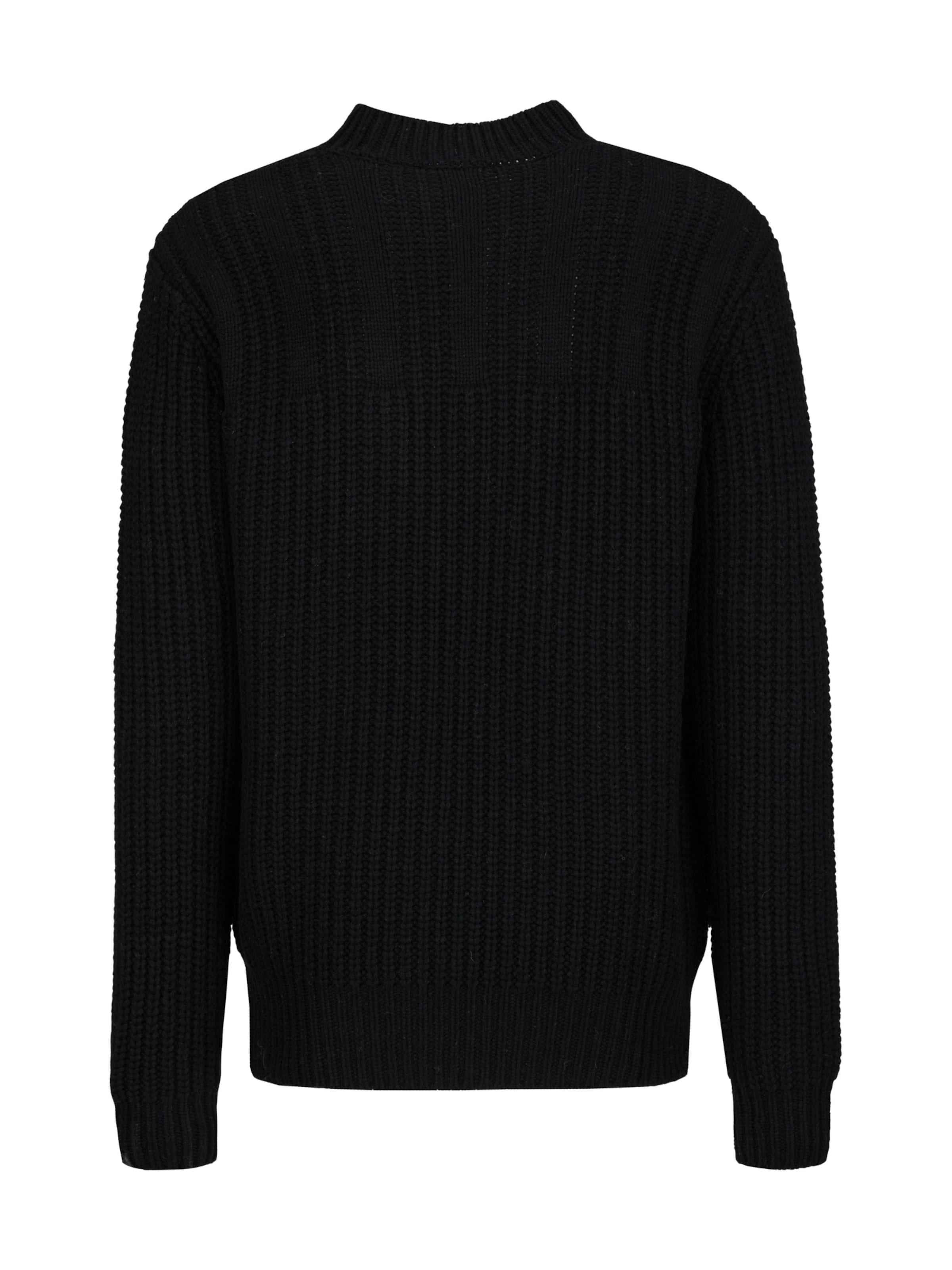 19V69 ITALIA Pullover 'Areo' i sort