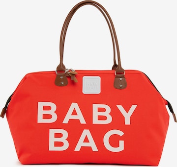 BagMori Diaper Bags in Red: front