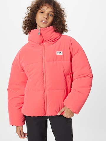 FILA Winterjas 'TRIL' in Rood: voorkant