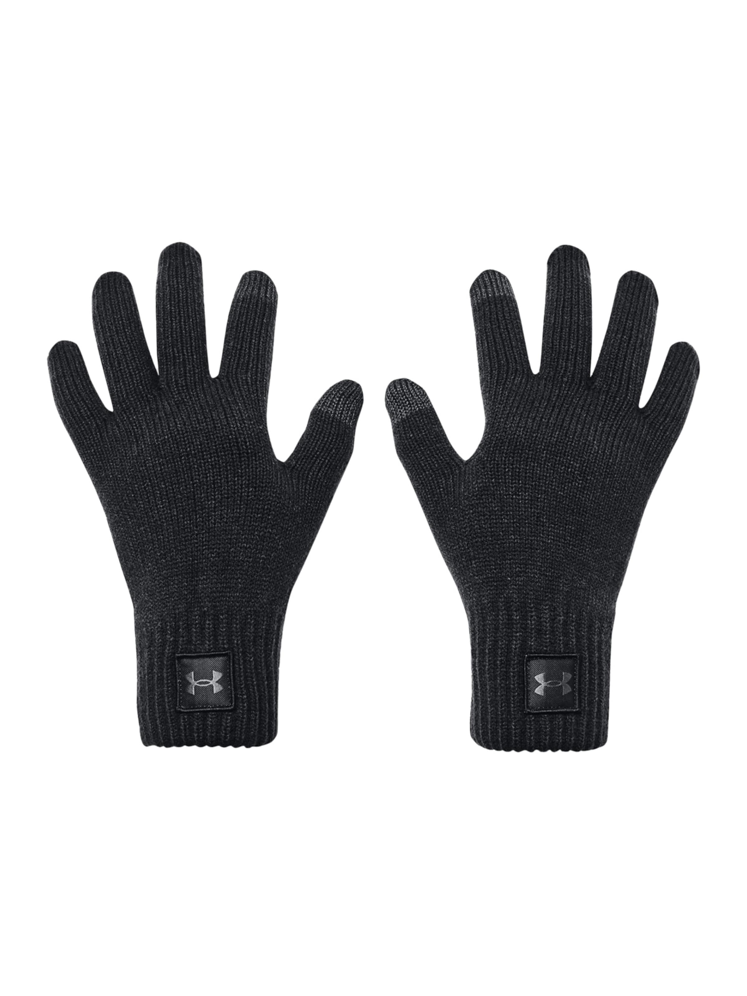 UNDER ARMOUR Sporthandschuhe in Schwarz: Vorderseite