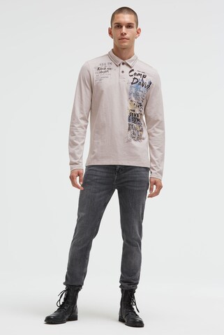CAMP DAVID Shirt in Beige