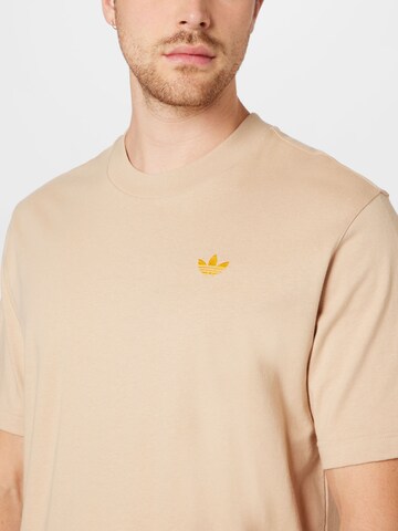 ADIDAS ORIGINALS T-Shirt 'Varsity Loose' in Beige