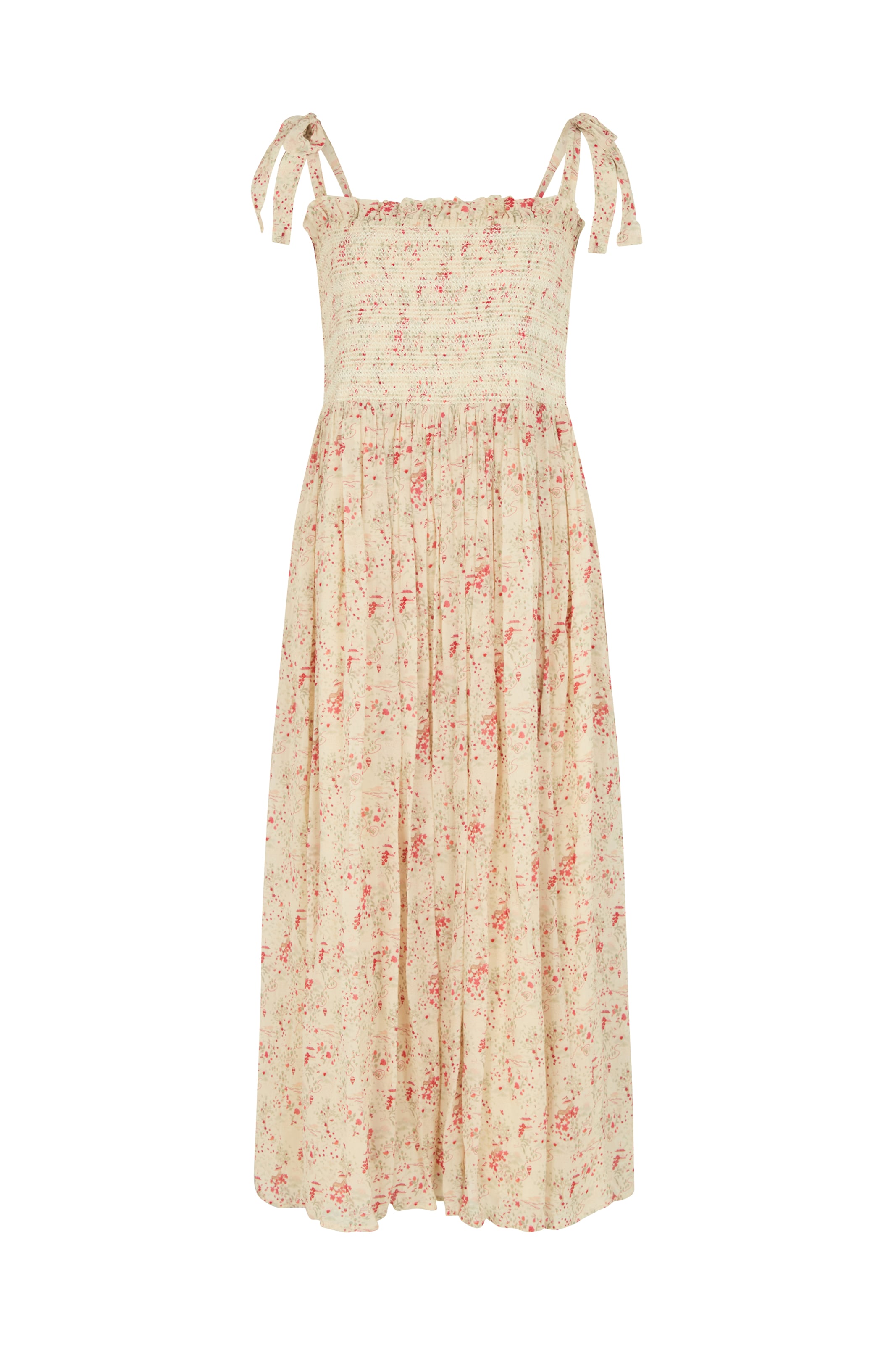 lily and lionel Kleid 'Annie' in Beige: Vorderseite