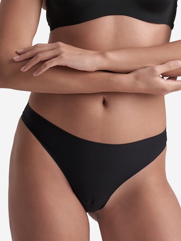 Bye Bra - Braga moldeadora ' Uni Stretch Thong' en negro: frente