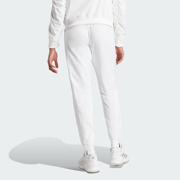 Tapered Pantaloni sport 'Walk-On' de la ADIDAS PERFORMANCE pe alb