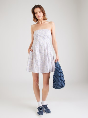 HOLLISTER Summer dress in White: front