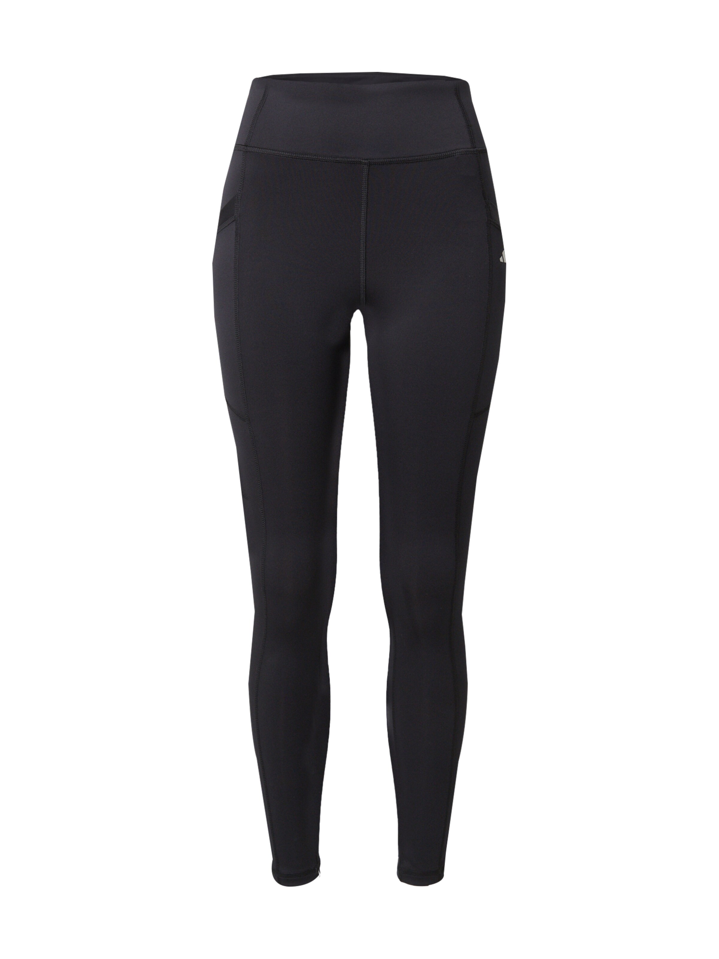 ADIDAS GOLF Skinny Sports trousers in Black: front