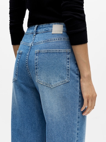 Largi Jeans 'OBJRIO MAE' de la OBJECT pe albastru