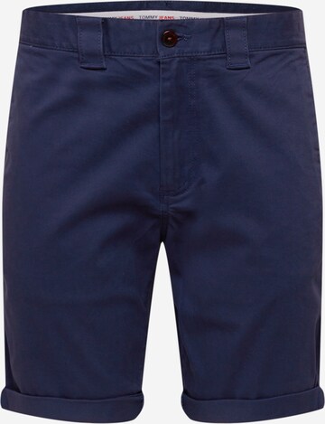 Tommy Jeans Chino 'Scanton' in Blauw: voorkant