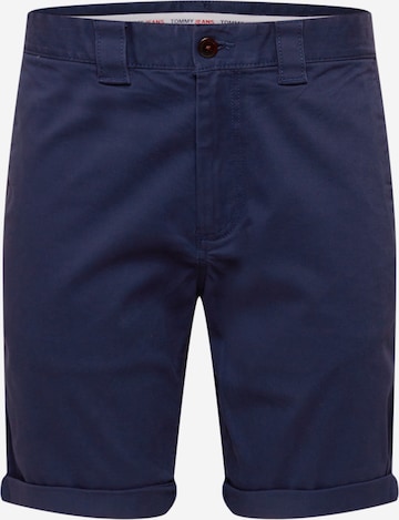 Tommy Jeans Regular Chino trousers 'Scanton' in Blue: front