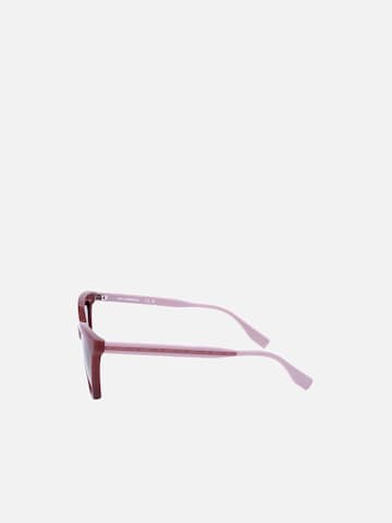 Karl Lagerfeld Zonnebril in Rood