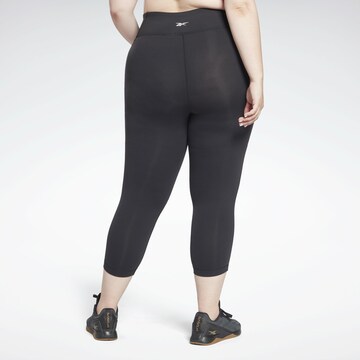 Reebok Skinny Sportbroek in Zwart