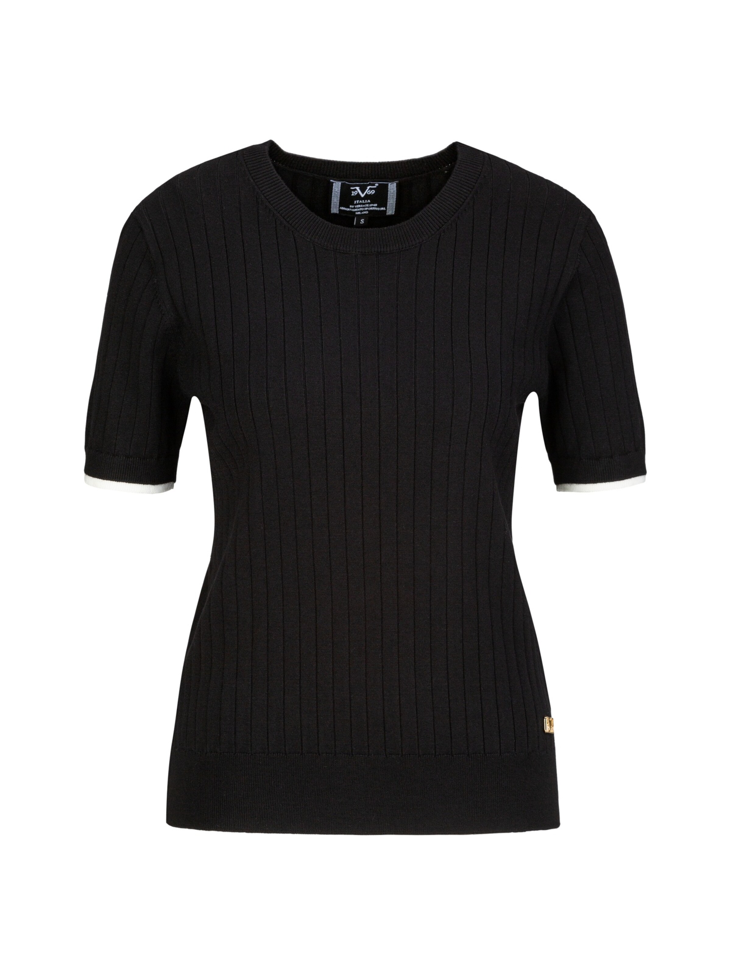 19V69 ITALIA Shirt 'Cate' in Black: front
