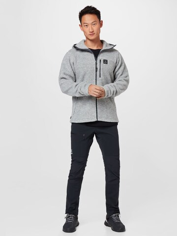 Haglöfs Athletic Fleece Jacket 'Pile' in Grey