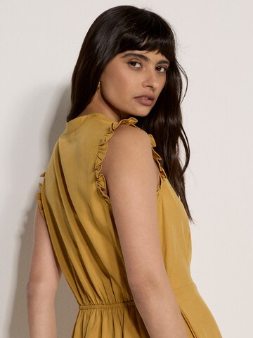 Apricot Jurk in Geel