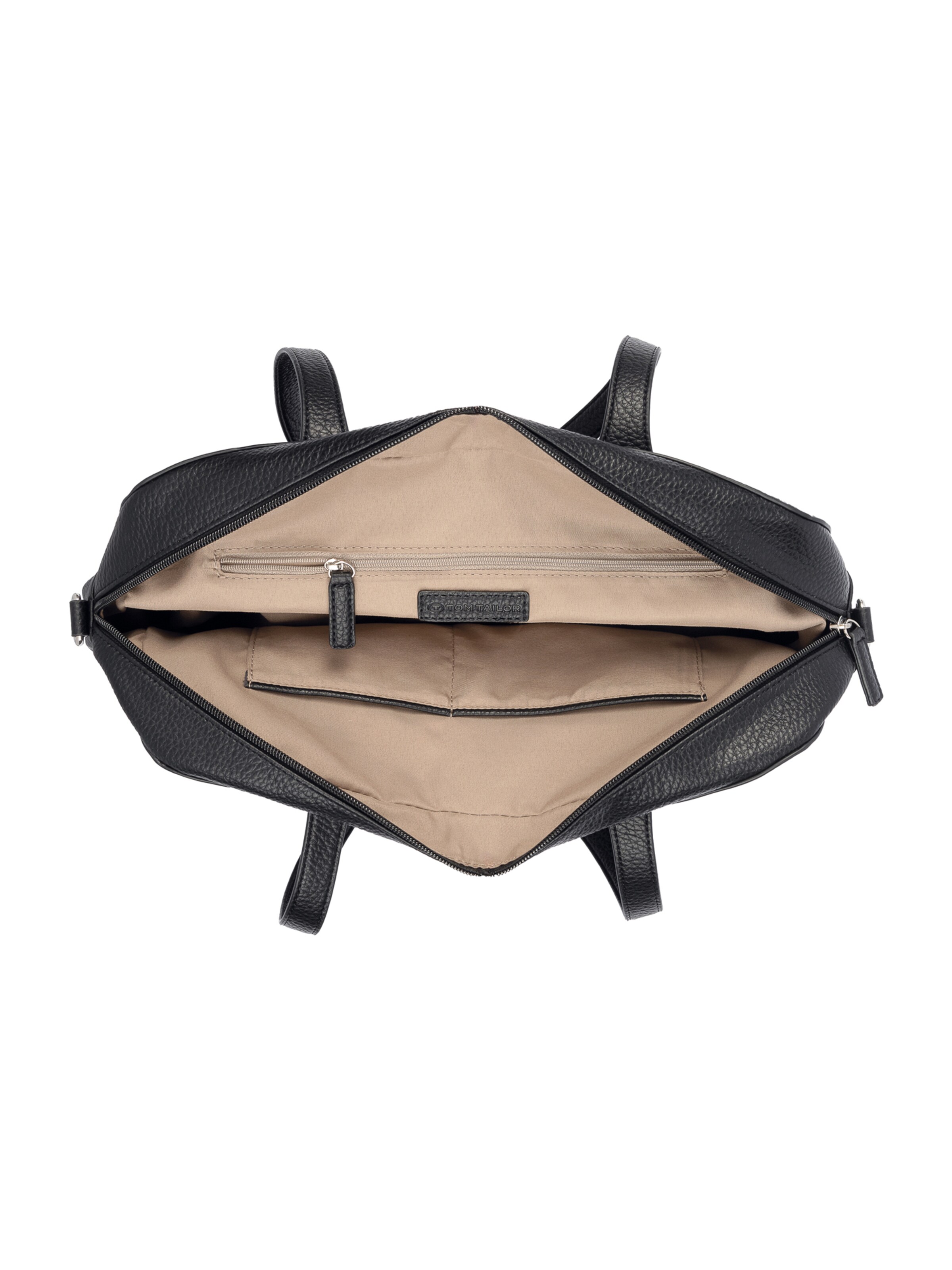 TOM TAILOR Håndtaske 'Rima' i sort