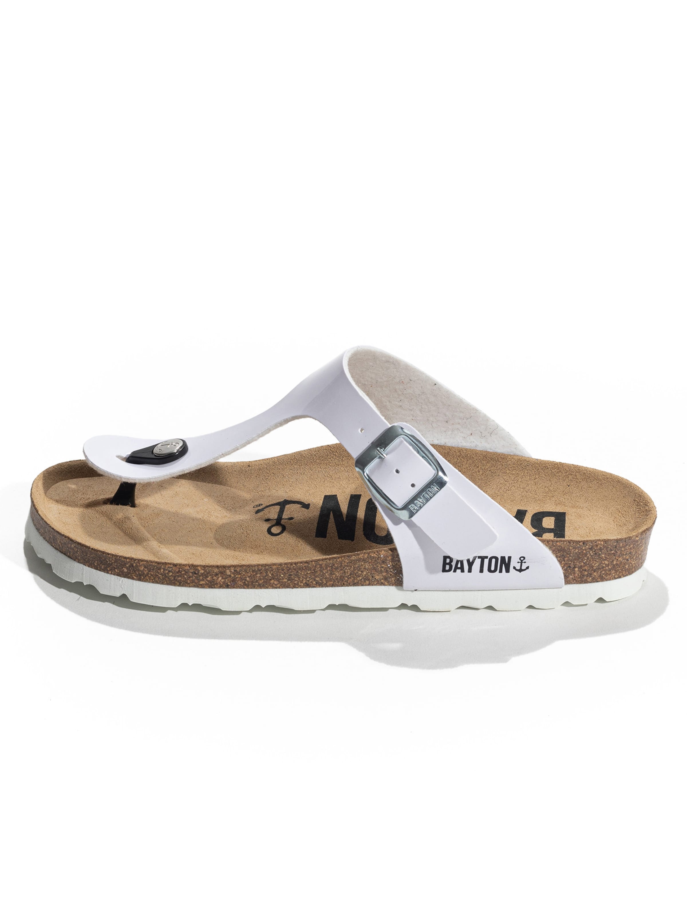 Bayton Varvastossut &#x27;MERCURE&#x27; värissä valkoinen: etupuoli