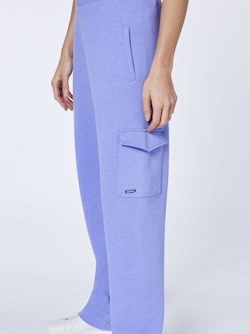 CHIEMSEE Regular Pants in Blue